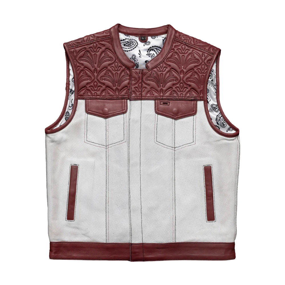 "Dirty White Boy" Motorcycle Vest Patch – 11" X 3" Embroidered Rocker (Iron-On Or Sew-On)