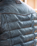 Texas Style Maverick Gray Leather Vest