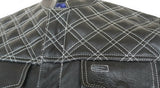 Men Club Style Padded US Eagle Liner Motorcycle Concealed Carry Leather Vest