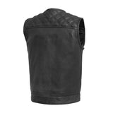 Hunt Club Men's Motorcycle Concealed Carry Leather Vest