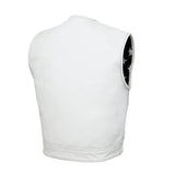 Mens Eagle Shell – Lowcut Men’s Motorcycle Leather Vest Concealed Carry