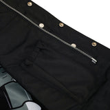 Gator Glint Men's Lowcut Motorcycle Leather Vest Concealed Carry