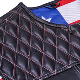 Star Shield Men's Perforated Padded Leather Vest Concealed Carry