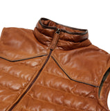 Texas Style Maverick Brown Leather Vest