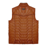 Texas Style Maverick Brown Leather Vest