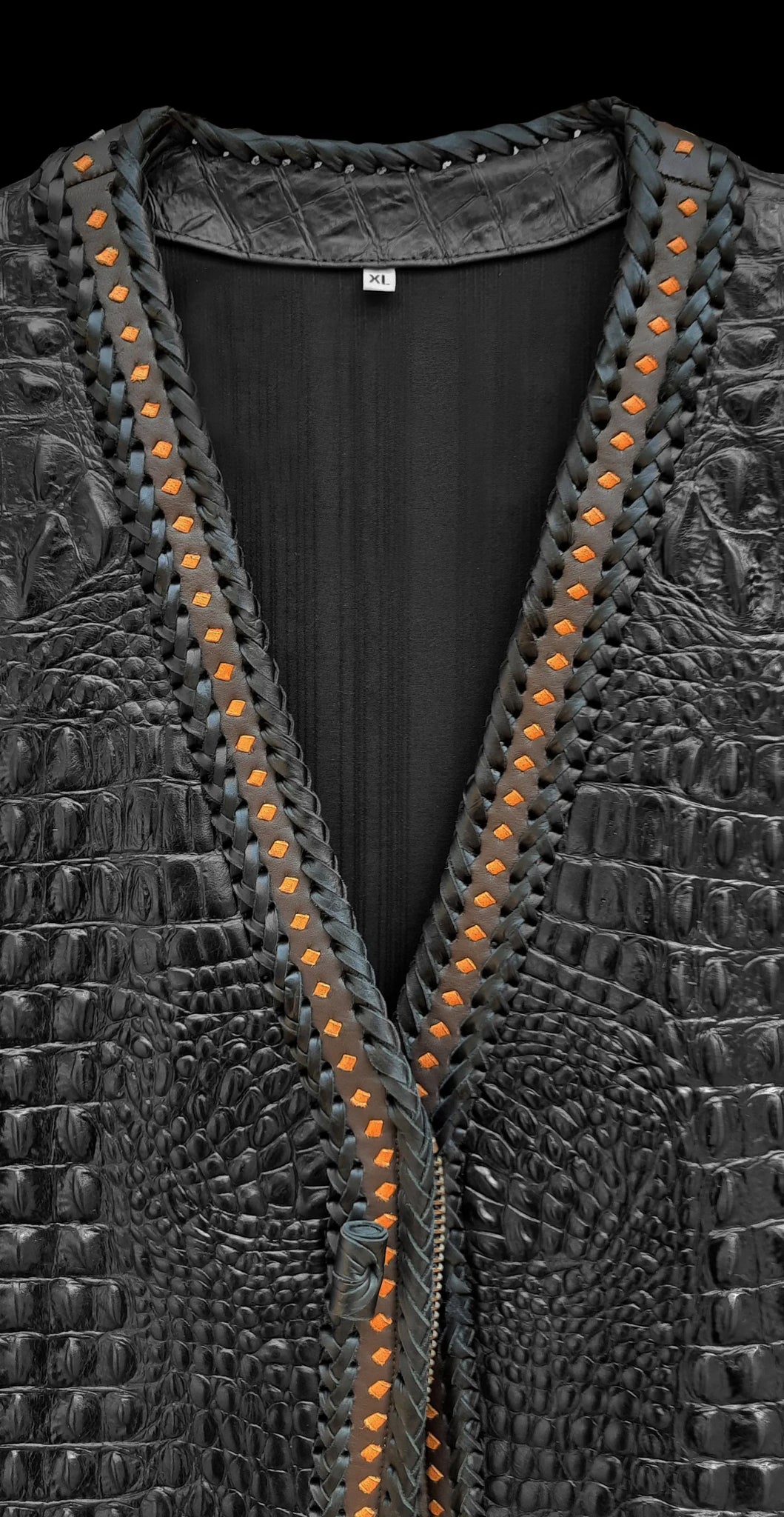 Alligator 2025 leather vest
