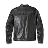 Harley Davidson Men's Motorcycle Leather Black Biker Jacket Concealed Carry