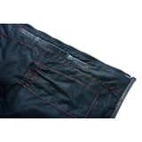 Patriot Wheels Men Padded Motorcycle Biker Leather Vest Concealed Carry